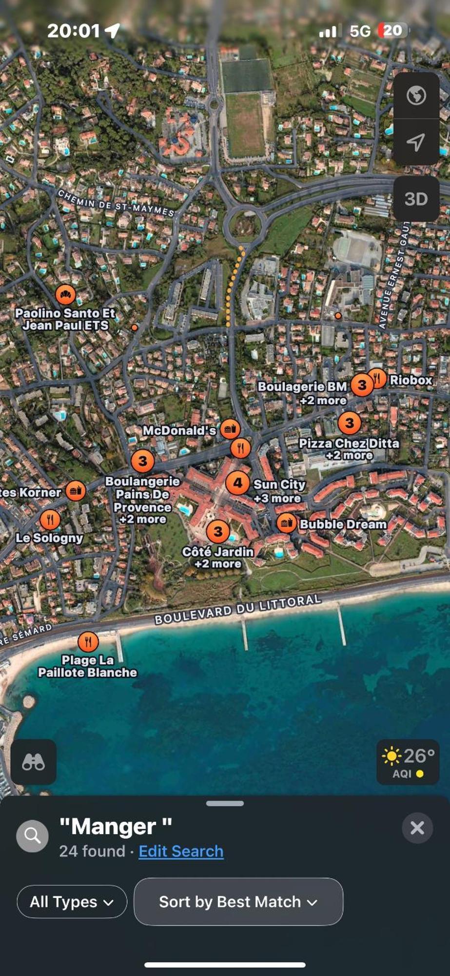 1 Bedroom Sea View, Swimming Pool, Beach On Foot, Parking Antibes Dış mekan fotoğraf