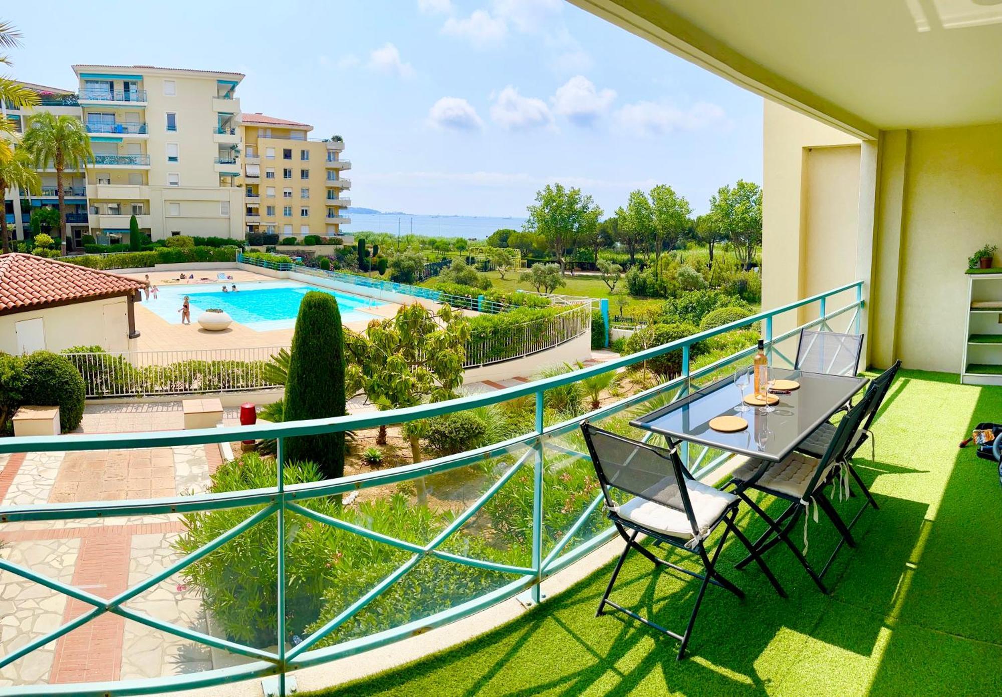 1 Bedroom Sea View, Swimming Pool, Beach On Foot, Parking Antibes Dış mekan fotoğraf